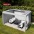 Customized Adjustable Outdoor Louvered Roof Bioclimatic Gazebo Aluminum Pergola Gardens Patios Backyards Retractable Pergola