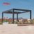 Outdoor Customizable Electric Aluminium Louvered Patio Roof System Garden Balcony Terrace Retractable Pergola
