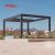 Outdoor Garden Motorized Waterproof Louver Kits Patio Backyard Balcony Eco - Friendly Canopy Gazebo Retractable Pergola