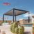 Garden 3X3M 3X4M Sunshade Aluminum Bioclimatic Louvered Roof Shading Structure Poolside Patio Terrace Retractable Pergola