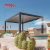 Outdoor Waterproof Adjustable Aluminium Louvered Shade Structure Garden Patio Poolside Retractable Pergola