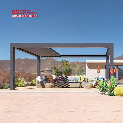 Selling Waterproof Outdoor Patio Pergola Roof System Ideal Gardens Balconies and Backyards Stylish Durable Retractable Pergola