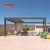 Motorized Adjustable Outdoor Louvered Roof with Aluminium Blades Patio Garden Poolside Retractable Pergola