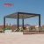 Louvered Roofing Outdoor Motorized Bioclimatic Aluminum Pergolas Customized Ideal Gardens Patios Backyards Retractable Pergola