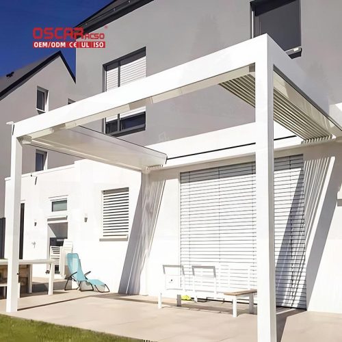 Large Swimspas with Louvered Cover Garden Balcony Patio Louver Gazebo Pergolas Arbours Roofing Retractable Pergola
