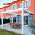 3X4M Luxury Modern Outdoor Aluminium Waterproof Roof Pergola Garden Patio Lawn Retractable Pergola