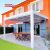Motorized Retractable Outdoor Aluminium Louvered Brackets Garden Gazebo Suitable Patio Backyard Poolside Retractable Pergola