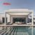 Bioclimatic Outdoor Motorized Adjustable Ventilated Louvered Roof Shade Shelter Kits Patio Garden Poolside Retractable Pergola