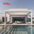 Aluminum Louvered Roof Pergola Patio Backyard Poolside with Bioclimatic Function and Adjustable Design Retractable Pergola