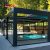 Automatize Outdoor Bioclimatic Metal Structure Gardens Patios and Backyards Aluminum Gazebo and Arbors Retractable Pergola