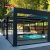 Motorized Waterproof Outdoor Louver Canopy Bioclimatic Pergola Louvered Patio Roof Garden Balcony Terrace Retractable Pergola