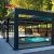 Operable Motorized Adjustable Removable Aluminium Louvre Pergola Garden Deck Outdoor Backyard Retractable Pergola