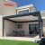 Motorized Adjustable 5X5M Aluminium Slat Gazebo Pergola with Wind Sensors Diy Outdoor Terrace Patio Garden Retractable Pergola
