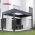 Aluminum Outdoor Bioclimatic Electric Motorized Remote  Controlled Pergola Kits Garden Patio Backyard Retractable Pergola