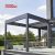 installed Remotecontrolled Outdoor Bioclimatic Aluminium Structure with Sun Screen Garden Patio Terrace Retractable Pergola