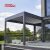 4X4 Customized Adjustable Waterproof Louvered Patio Roof Outdoor Garden Structure Retractable Pergola