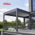 Price Electric Aluminium Waterproof Louver Roof System Modern Style Courtyard Pergola Outdoor Patio Garden Retractable Pergola