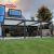 3X3M 3X4M 4X6M Electric Motorized Bioclimatic Gazebo with Roof Cover Garden Patio Backyard Retractable Pergola