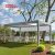 Friendly Sustainable Waterproof Motorized Louvre Roof Gazebo Electric Canopy Kits Garden Terrace Balcony Retractable Pergola
