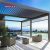 Motorised Adjustable Louvered 4X6M Aluminium Pergola Set Garden Patio Backyard Retractable Pergola