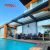 Customized 4X4 Aluminum Bioclimatic Outdoor Pergolas and Gazebos Garden Patio Backyard Retractable Pergola