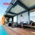 Remote Control Electric Aluminum Pergola with Side Wall Screens Terrace Roof Outdoor Patio Garden Retractable Pergola