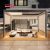 Outdoor Motorized Waterproof Wall - Mounted Louver Opening Aluminium Canopy Garden Patio Balcony Roof Cover Retractable Pergola