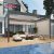 Pergola with Louvre and Led Light Ideal Gardens Patios and Decks Adjustable Shading Stylish Design Retractable Pergola