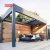 Waterproof Outdoor Motorized Carport with Canopy Conservatory Patio Garden Retractable Pergola
