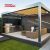 4X3 3X3M Bioclimatic Biomecanic Aluminium Outdoor Patio Garden Pergola For Leisure Relaxation Activities Retractable Pergola