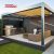 Outdoor Garden Motorized Adjustable Louvered Pergola Patio Balcony Yard Retractable Pergola