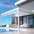 Automatic Rainproof Outdoor Aluminum Louvered Roof Terrace Backyard Ideal Patio Garden Deck Retractable Pergola