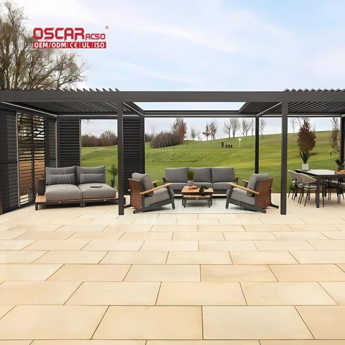 Louvered Outdoor Pergola Biological Easy Lifestyle in Naples Ideal Gardens Patios and Backyards Retractable Pergola