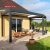 Adjustable Louver Motorized Bioclimatic Modern Aluminum Pergola Kits Patio Garden Backyard Retractable Pergola
