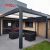 Ip 65 Motorized Aluminium Louvered Roof System Garden Patio Balcony Sustainable Customized Pergola Kits Retractable Pergola