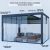 Modern Design Easily Assembled Retractable Sliding Outdoor Balcony Electric Roof Kit Patio Garden Terrace Retractable Pergola