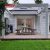 Open Louvered Aluminum Outdoor Sustainable Terrace Pergola Kits Garden Patio Balcony in European Style Retractable Pergola