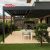 Modern Style Free Standing Aluminium Louver Motorized System Outdoor Garden Patio Commercial Use Retractable Pergola