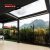 5X5M Motorized Waterproof Louvers Outdoor Patio Backyard Garden Decor Retractable Pergola
