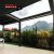 Motorised Outdoor Sunshade Modern Aluminium Louvre Roof Bioclimatic Shading Structure Garden Patio Backyard Retractable Pergola