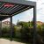 Sunshade with Shutter Function Garden Terrace Balcony Elegant Stylish Shade Structure Outdoor Shelter Retractable Pergola