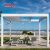 Adjustable Sliding Screen Waterproof Motorized Outdoor Aluminum Pergola with Louvers Garden Patio Balcony Retractable Pergola