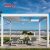 Louvered Canopy Grape Trellis and Garden Patio Ideal Us Backyards European Patios and Asian Gardens Retractable Pergola