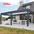 Hot Selling Modern Aluminium Glass Pergola Ideal House Garden Building Retractable Pergola