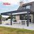Control Outdoor Waterproof Aluminum Pergola with Zip Screen Blinds Eco  Friendly Garden Patio Backyard Retractable Pergola