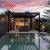 M Outdoor Adjustable Manual Double  Layer Roof Aluminum Pergola Garden Patio Lawn Modern Starry Pavillon Retractable Pergola