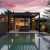 Motorized Louver Roof System Kits Outdoor Garden and Patio with Bioclimatic Design and Aluminium Structure Retractable Pergola
