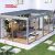 Bioclimatic Luxury Outdoor 3X4 Aluminum Structure with Adjustable Louvered Roof Garden Patio Backyard Retractable Pergola
