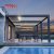 Adjustable Aluminum Louvered Outdoor Roofs and Shelters Gardens Patios Backyards Bioclimatic Functional Retractable Pergola
