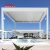 Motorised Louvre Opening Closing Roof with Led Lights Outdoor Patio Garden Pergola Retractable Pergola